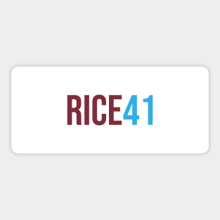 Rice 41 - 22/23 Season Sticker